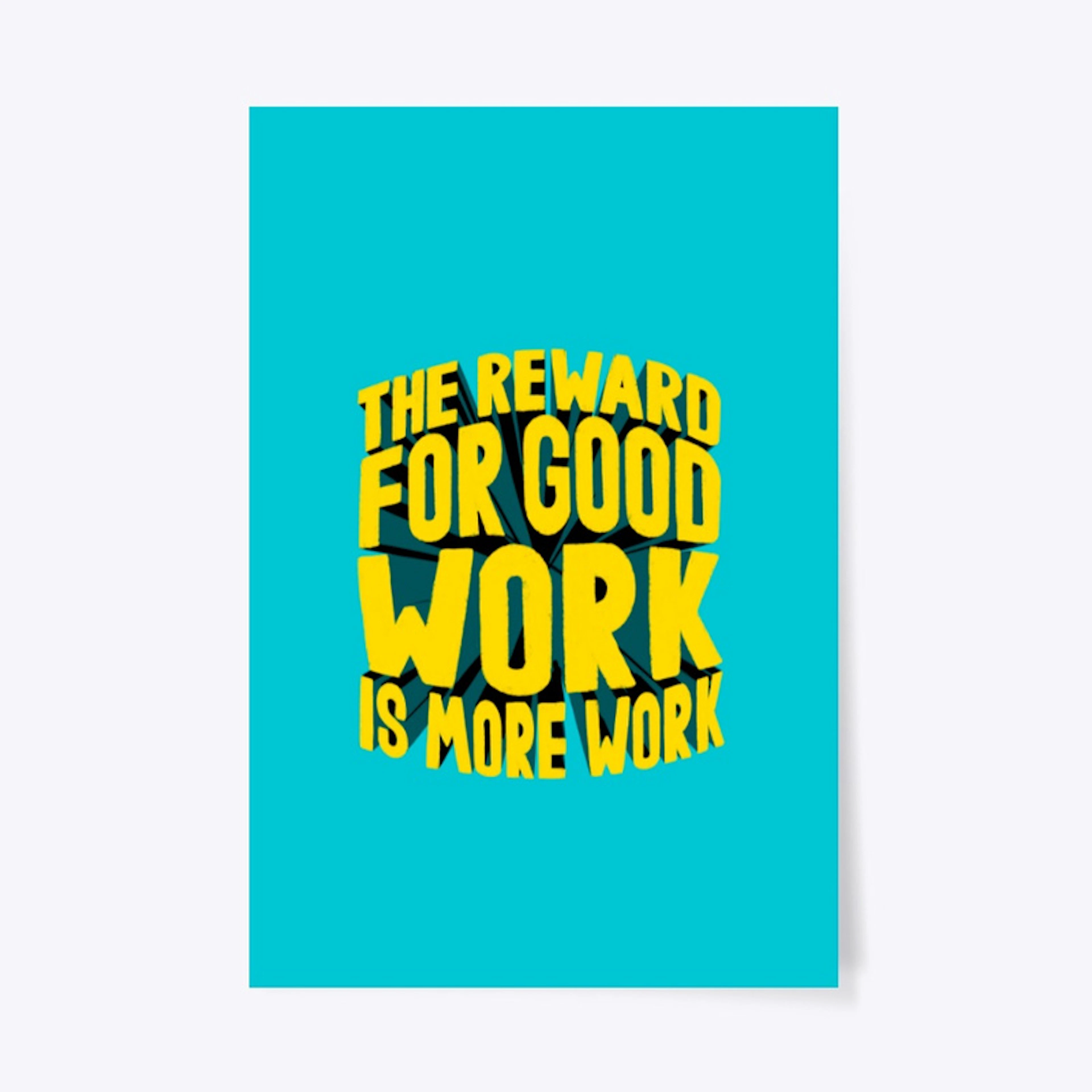 The reward | pastell