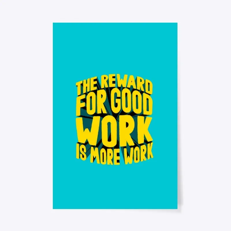 The reward | pastell